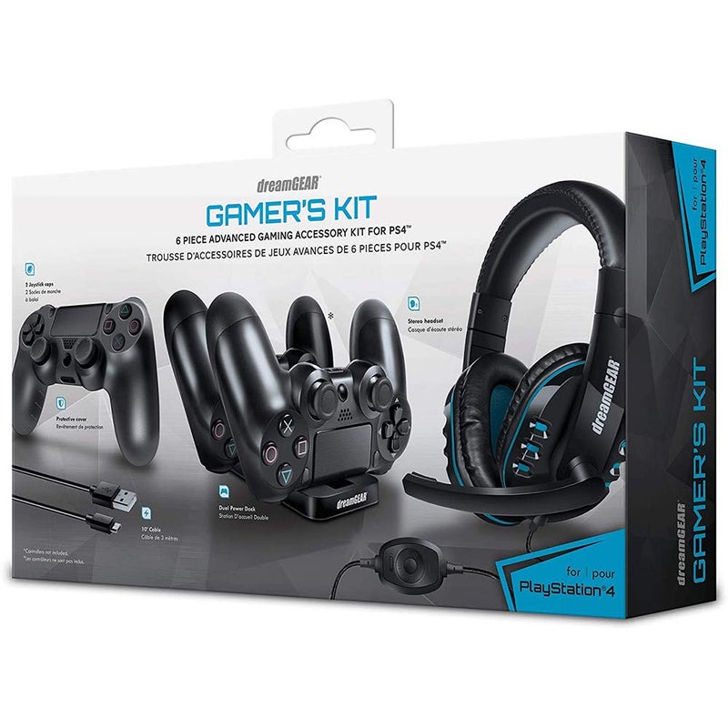 dreamGEAR 6 in 1 Game kit Black PS4 - Image 4